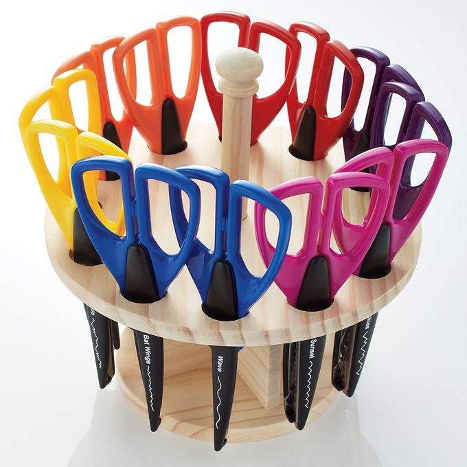 12-Piece Scissor Set and Stand, , large
