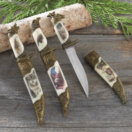 Wildlife Dagger in Sheath, , large