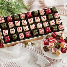 Merry Christmas Petits Fours - Delivery Included, , large