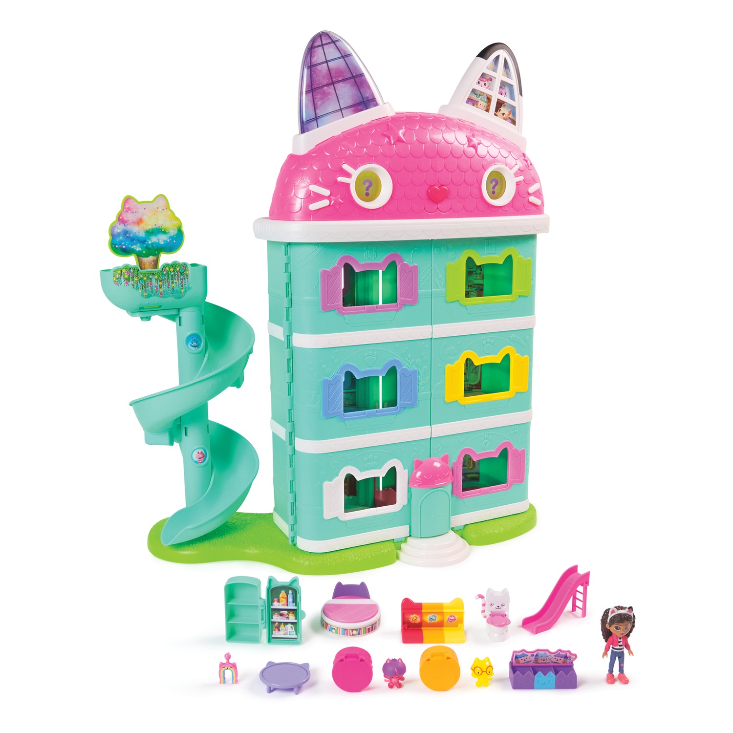 Gabby's Meow-Mazing Interactive Dollhouse | Swiss Colony