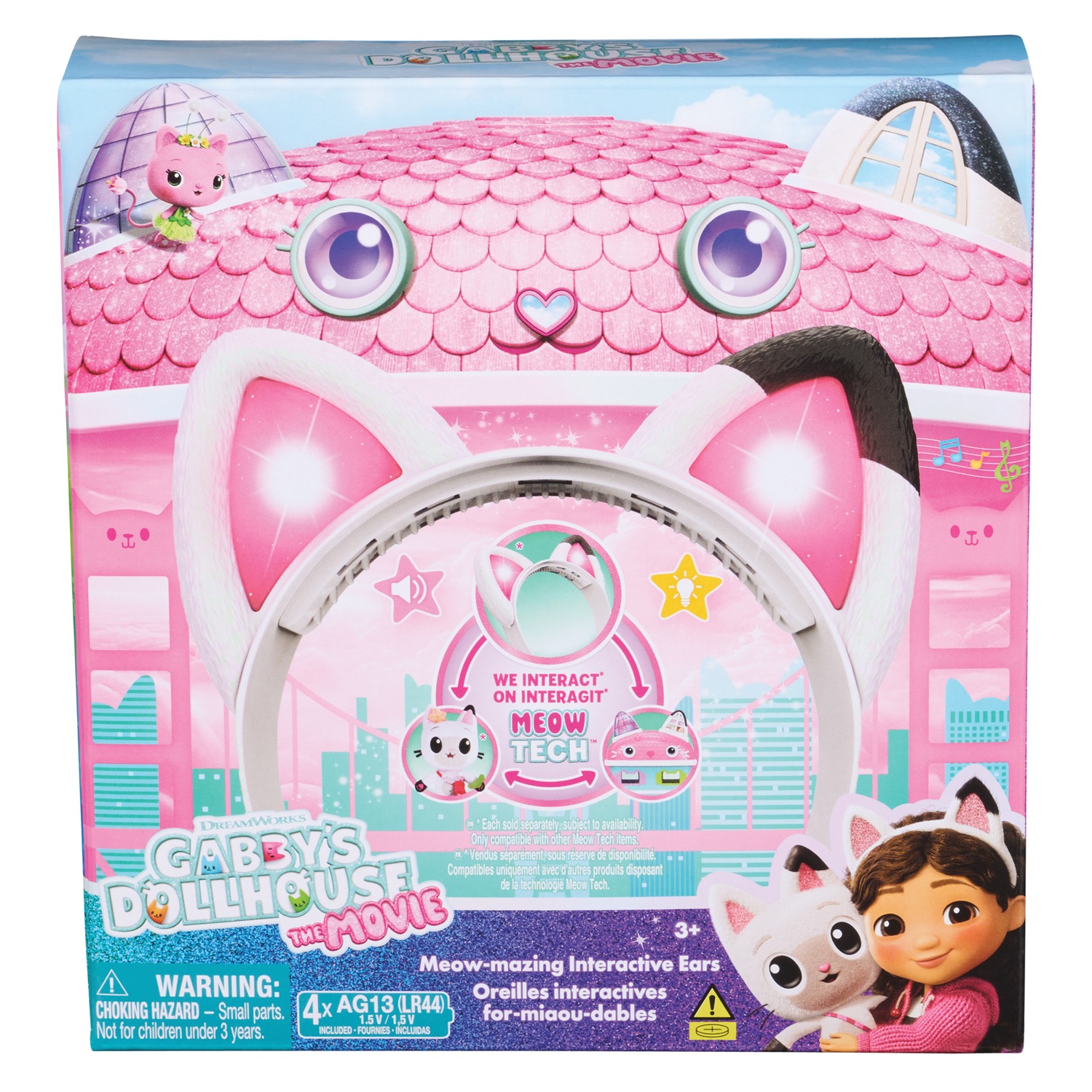 Gabby's Dollhouse Meow-Mazing Interactive Ears | Swiss Colony