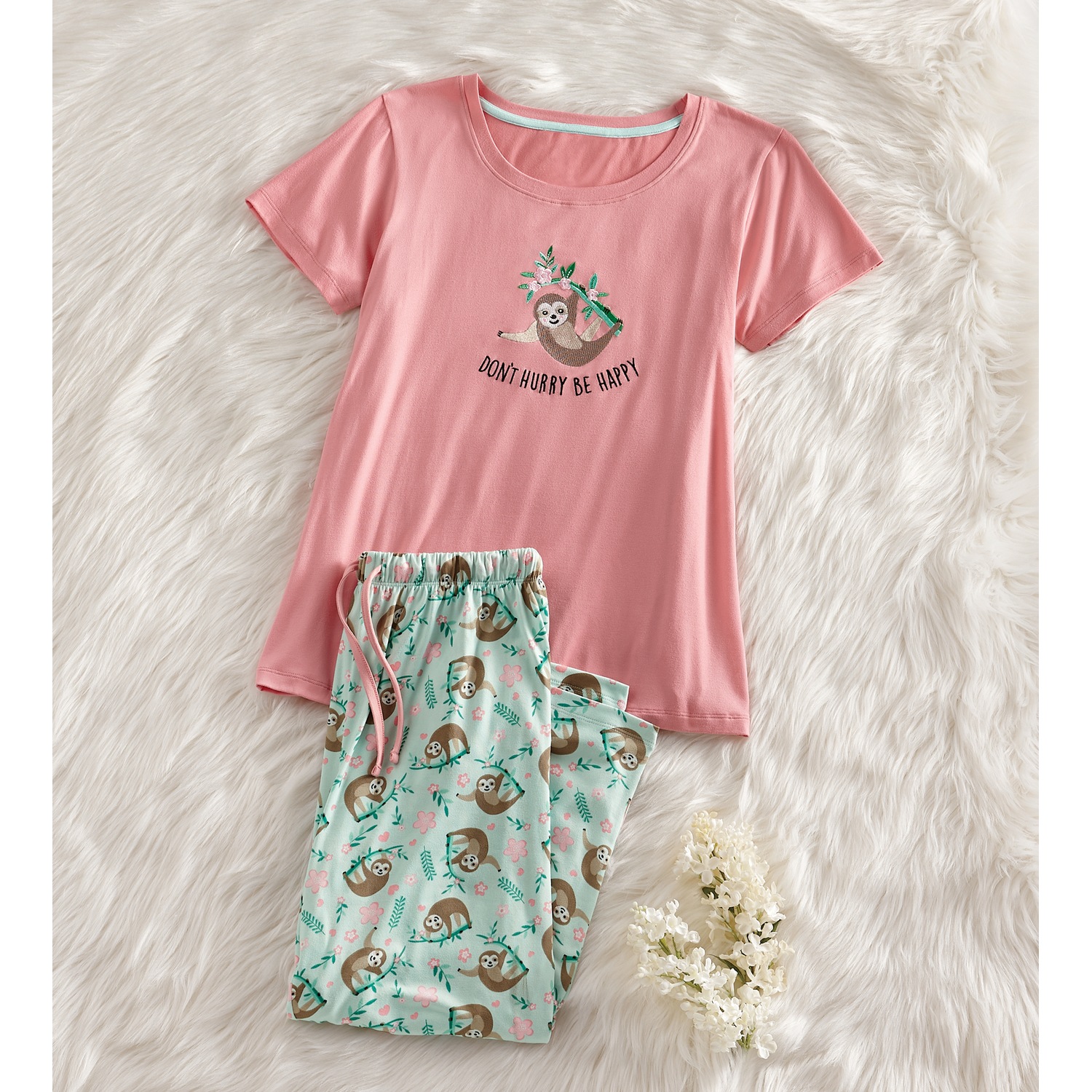 Be Happy PJ Set Swiss Colony