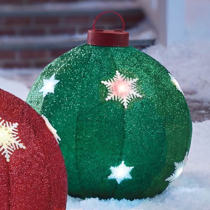 Lit Collapsible Holiday Ornament D&eacute;cor, , large