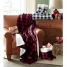 Buffalo Plaid Throw and Bootie Set, , large