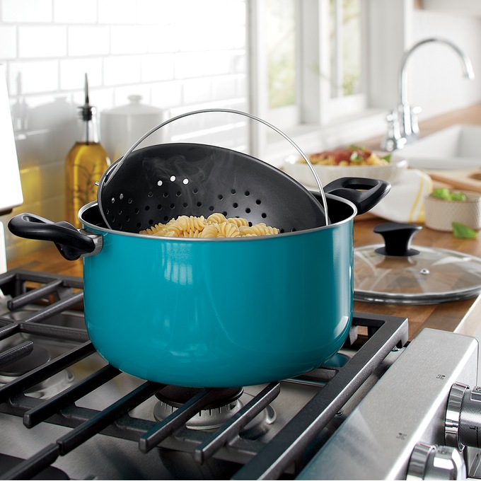 Pasta Pot with Strainer, , large