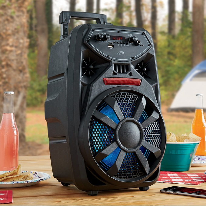 iLive Wireless Tailgate Party Speaker with Lights, , large