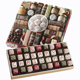 27 Favorites &amp; 36 Merry Christmas Petits Fours Food Gift Bundle by The Swiss Colony, , large