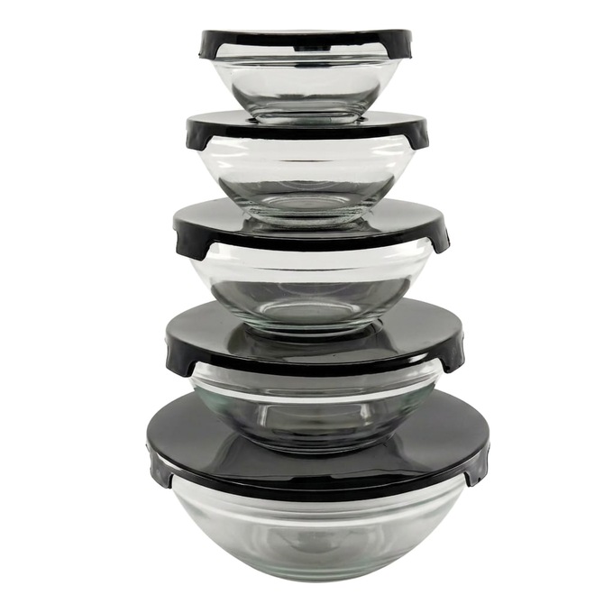 Ginny's 22-Piece Ceramic Cookware Set, Purple Punch, large