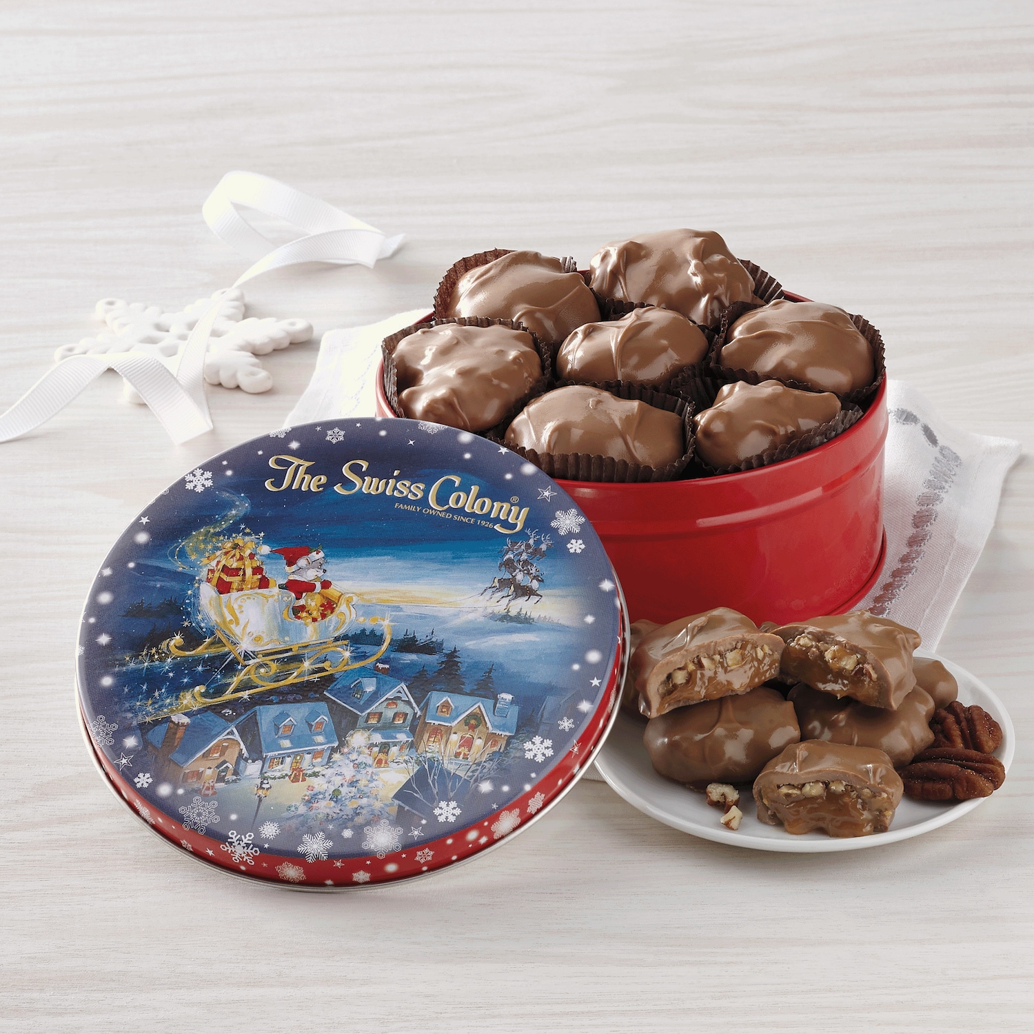 Caramel Pecan Clusters Swiss Colony