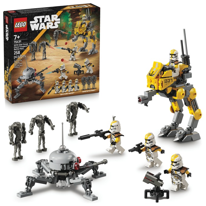 LEGO Star Wars 327th Star Corps Clone Troopers™ Battle Pack, , large