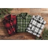 3-Pack Men's Flannel Shirts, , large