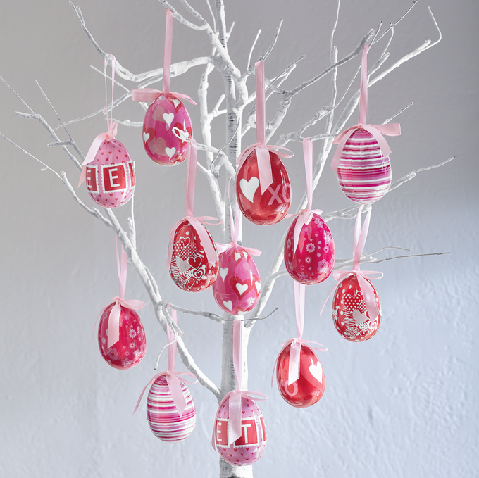 Set of 12 Valentine&#39;s Ornaments, , large