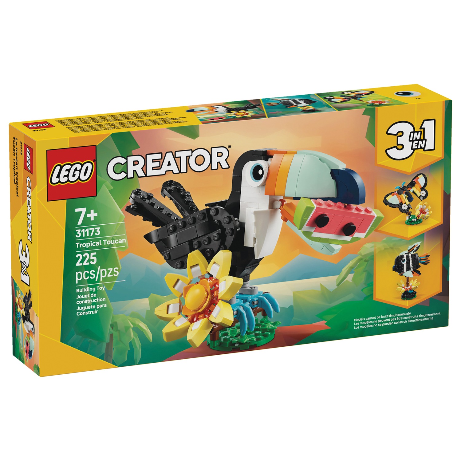 LEGO Creator 3-in-1 Wild Animals: Tropical Toucan | Swiss Colony