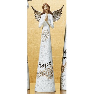 Carved Angel Figurine Hope, , large