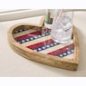 Wood Heart Tray, , large