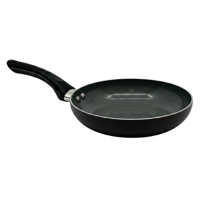 Ginny's 22-Piece Ceramic Cookware Set, Black, large