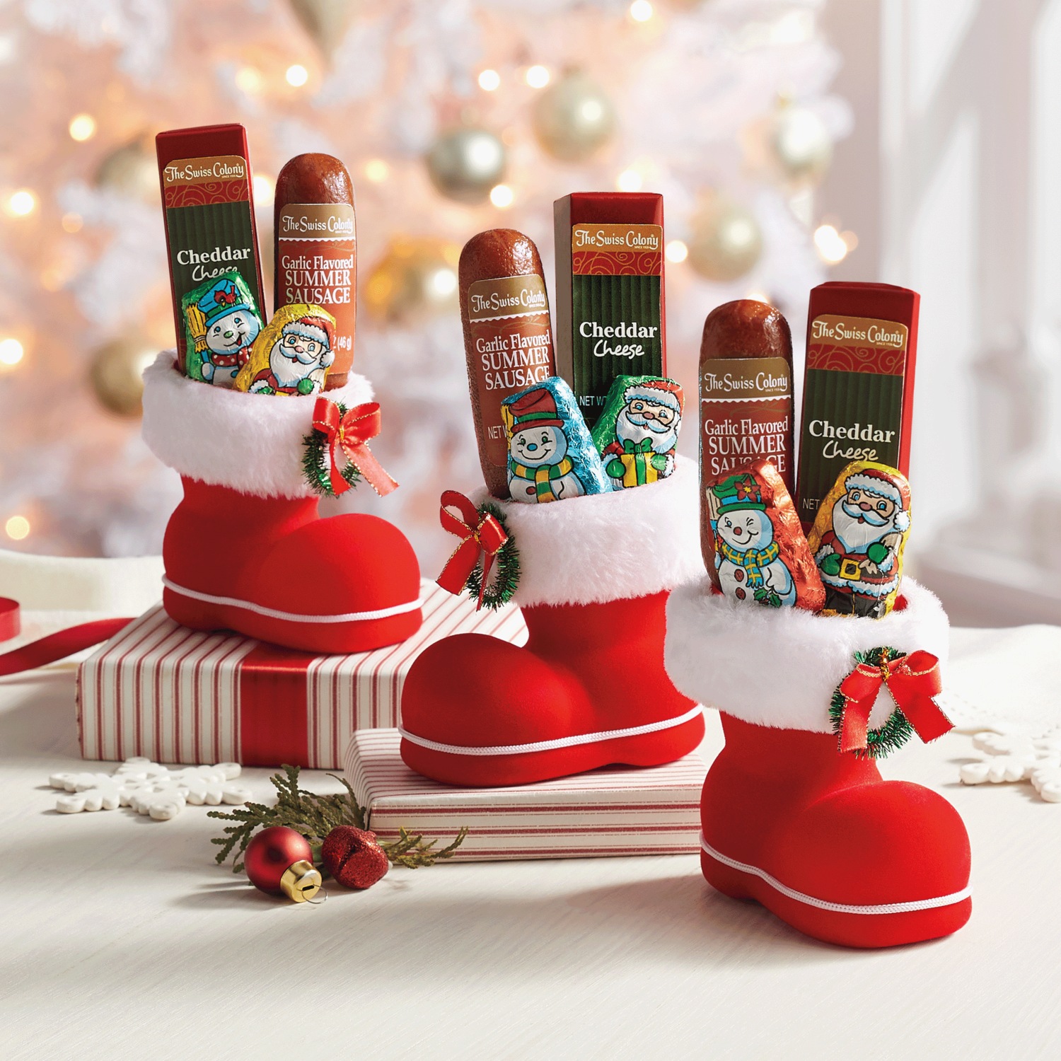 Santa Boots | Swiss Colony
