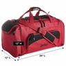 Personalized Duffel Bag with Shoe Pocket and Lockable Zips, , large