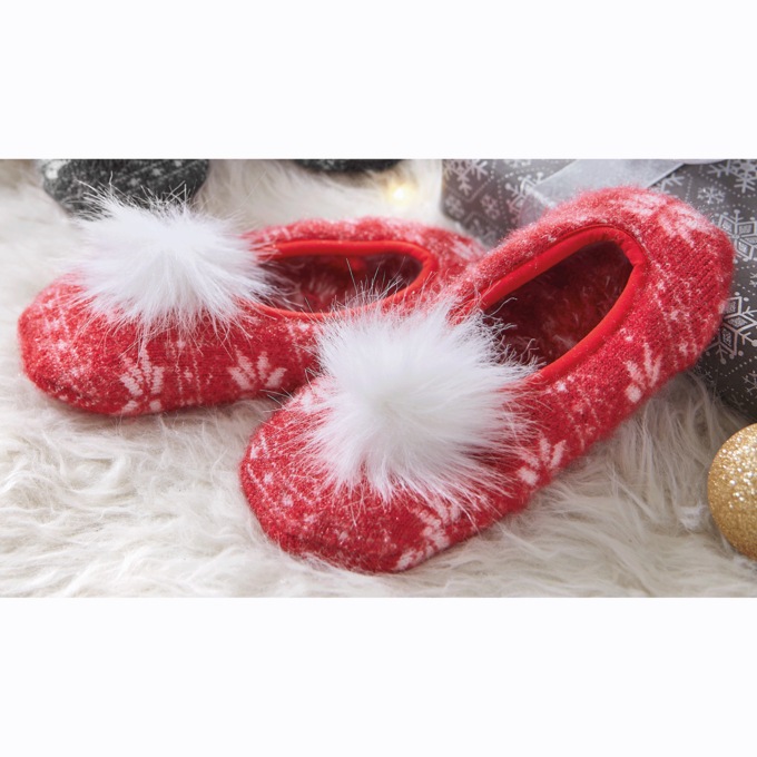 MUK LUKS Women’s Ballerina Heat Retainer Thermal Insulated Slipper, , large