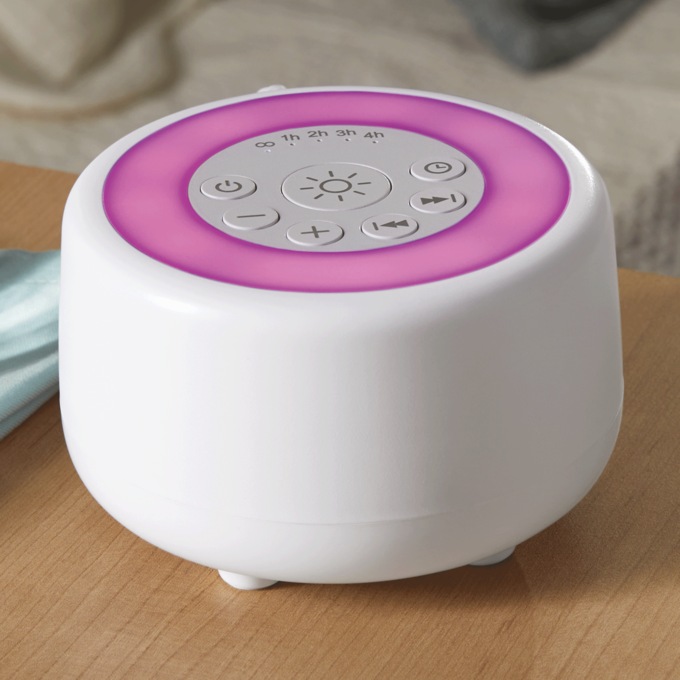 iLive White Noise Machine with Night-Light, , large