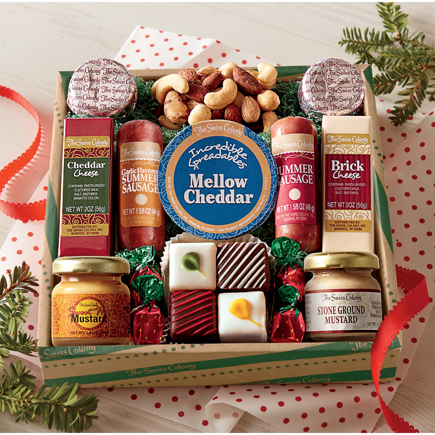 Holiday High Notes Food Gift Swiss Colony