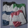 Raglan Fleece Henley, , large