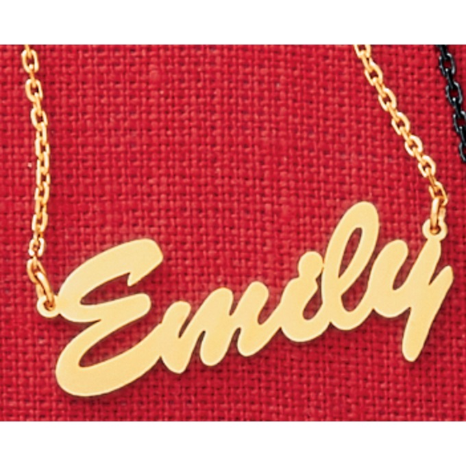 Personalized Colored Stainless Steel Name Jewelry, , large