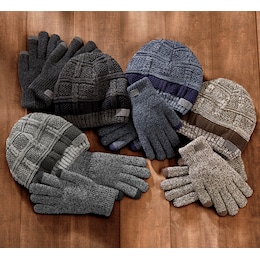 Men&rsquo;s Britt&rsquo;s Knits Hat and Glove Set, , large