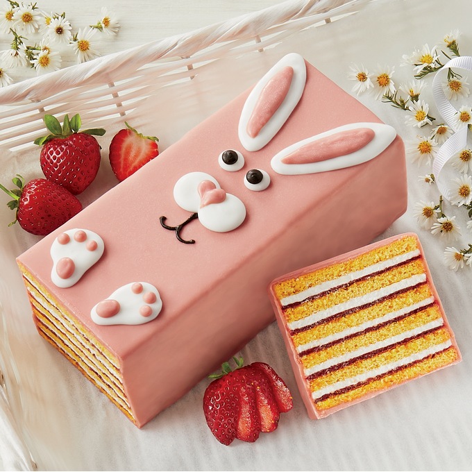 Strawberry Shortcake Bunny Torte, , large