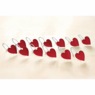 Set of 12 Heart Shower Curtain Hooks, , large