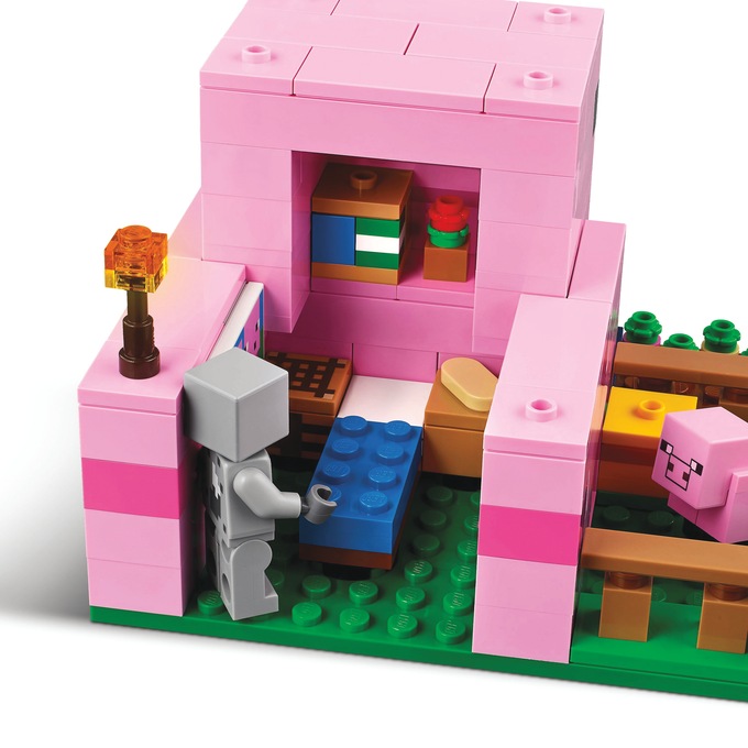 LEGO Minecraft Baby Pig House, , large