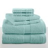 6-Piece Ringspun Cotton Towel Set, , large