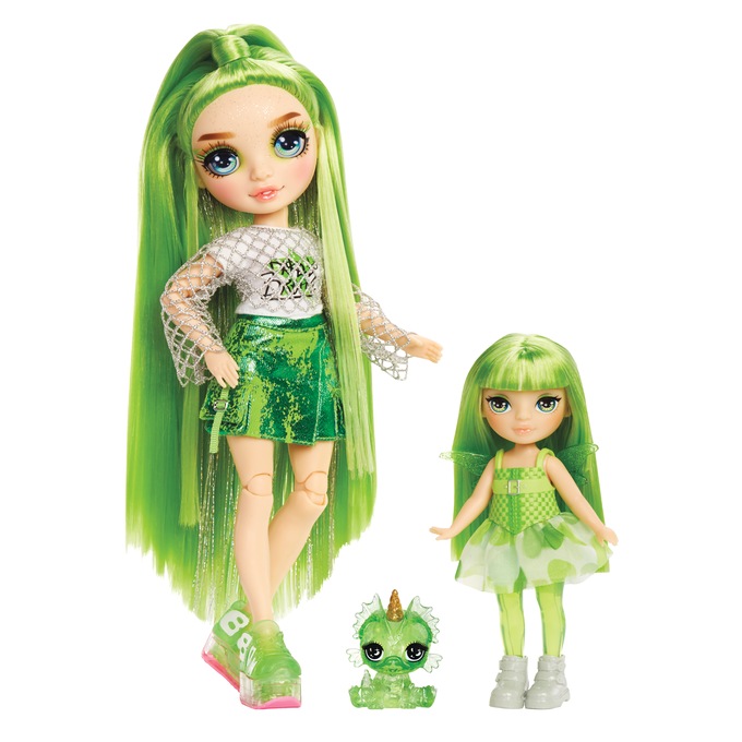 Rainbow High Littles Fantasy Doll, Green, large