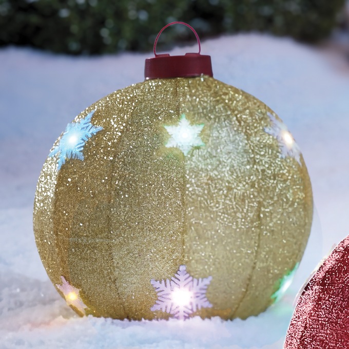 Lit Collapsible Holiday Ornament D&eacute;cor, , large
