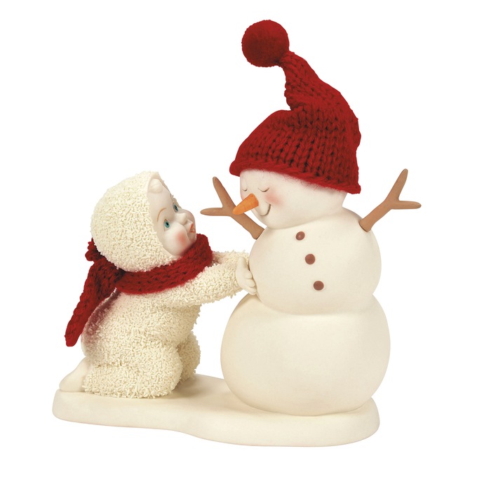 Snowbabies Tickle Me Snowman Fig, , large