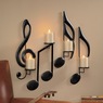 Set of 4 Musical Sconces, , large