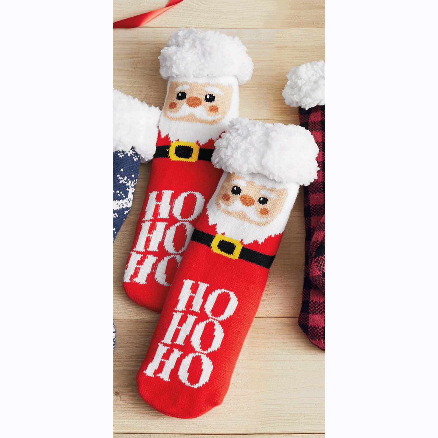 Holiday Slipper Socks Swiss Colony