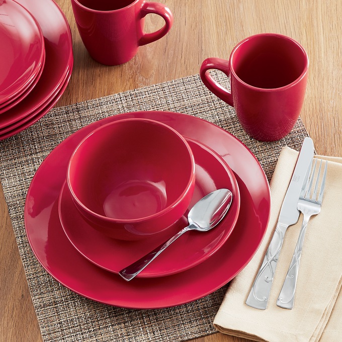 Round dinnerware sets cheap
