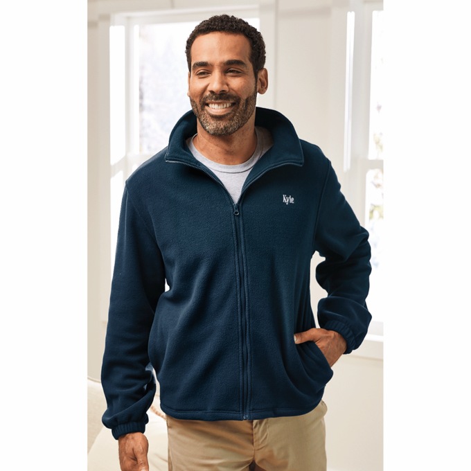 Men's Personalized Fleece Jacket, , large