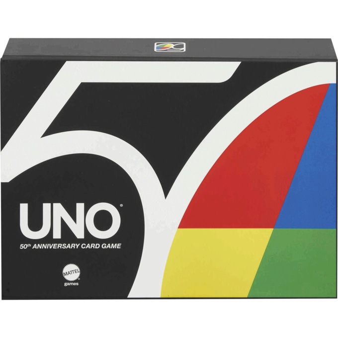 UNO Premium 50th Anniversary Edition Card Game, , large