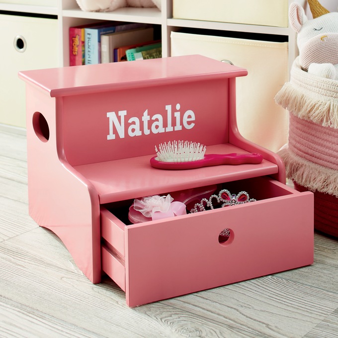 Kids storage stool clearance
