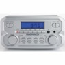 Magnavox 3-Piece Shelf System with CD, Bluetooth & FM Radio, Silver, large