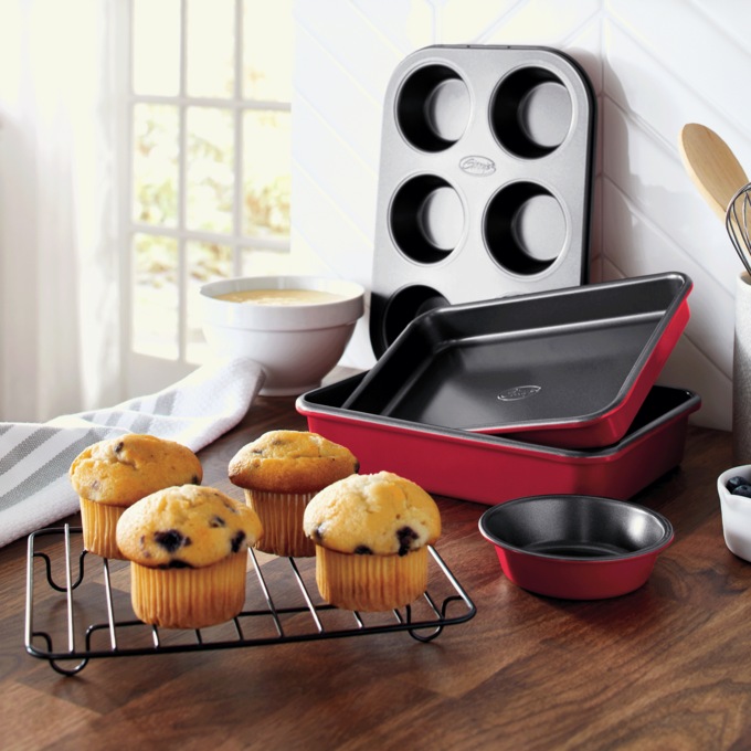 Ginny's 5-Piece Mini Bakeware Set, , large