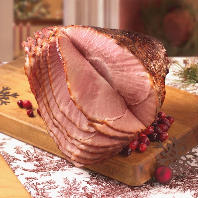 SPIRAL SLICED HERITAGE MAPLE SUGAR CURED HAM — FLASH SALE NOW 50% OFF