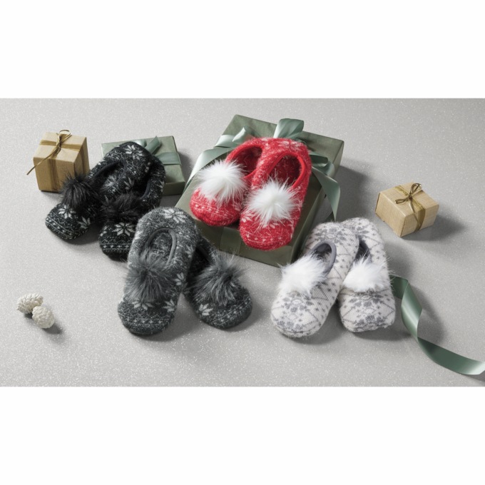 MUK LUKS Women’s Ballerina Heat Retainer Thermal Insulated Slipper, , large