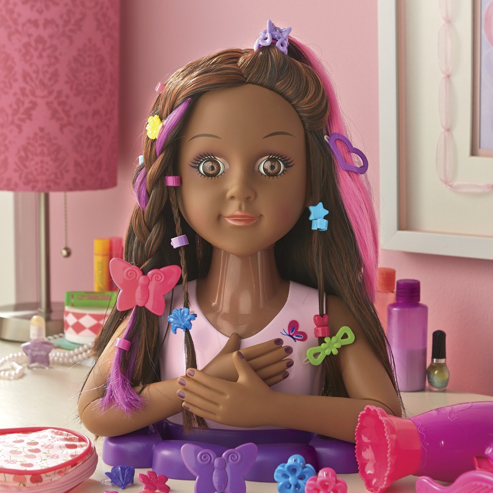 large doll head