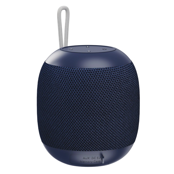 Core Innovations Portable Bluetooth Barrel Speaker, Navy, large