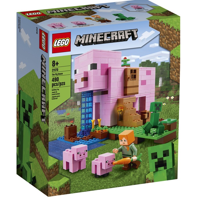 Lego Minecraft The Pig House, , large