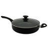 Ginny's 22-Piece Ceramic Cookware Set, Black, large