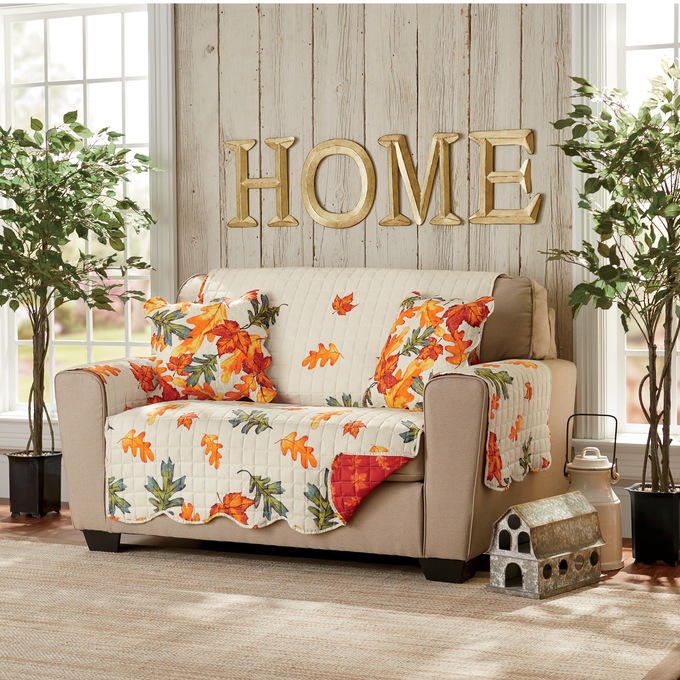 Quilted Furniture Protector and Pillow Cover, , large